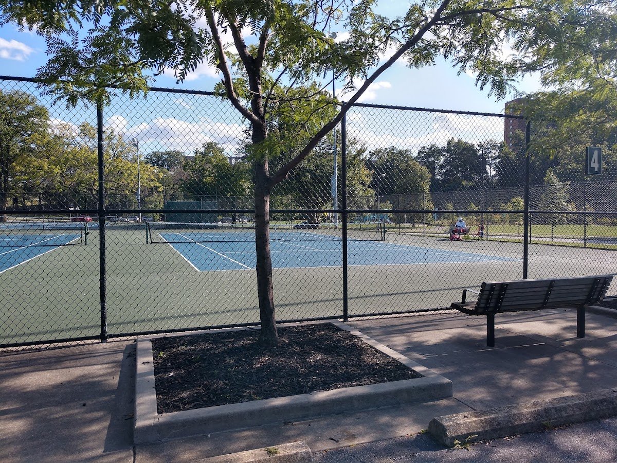 Judge Jean Murrell Capers Tennis Courts at Rockefeller Park