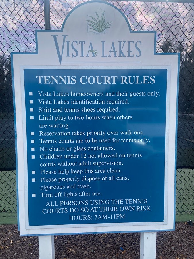Lee Vista Tennis Courts