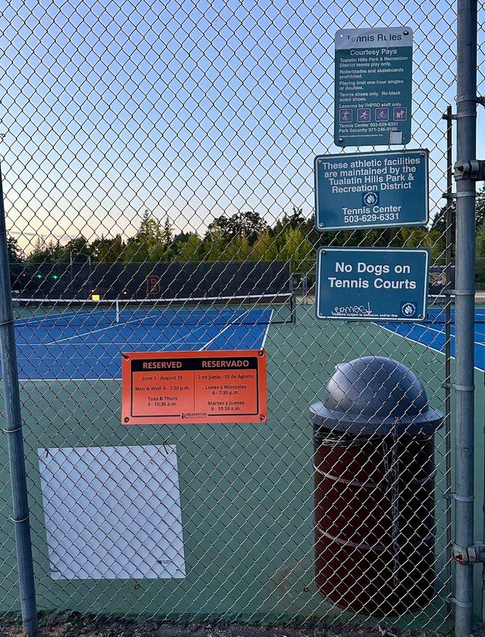 Cedar Park Tennis Courts