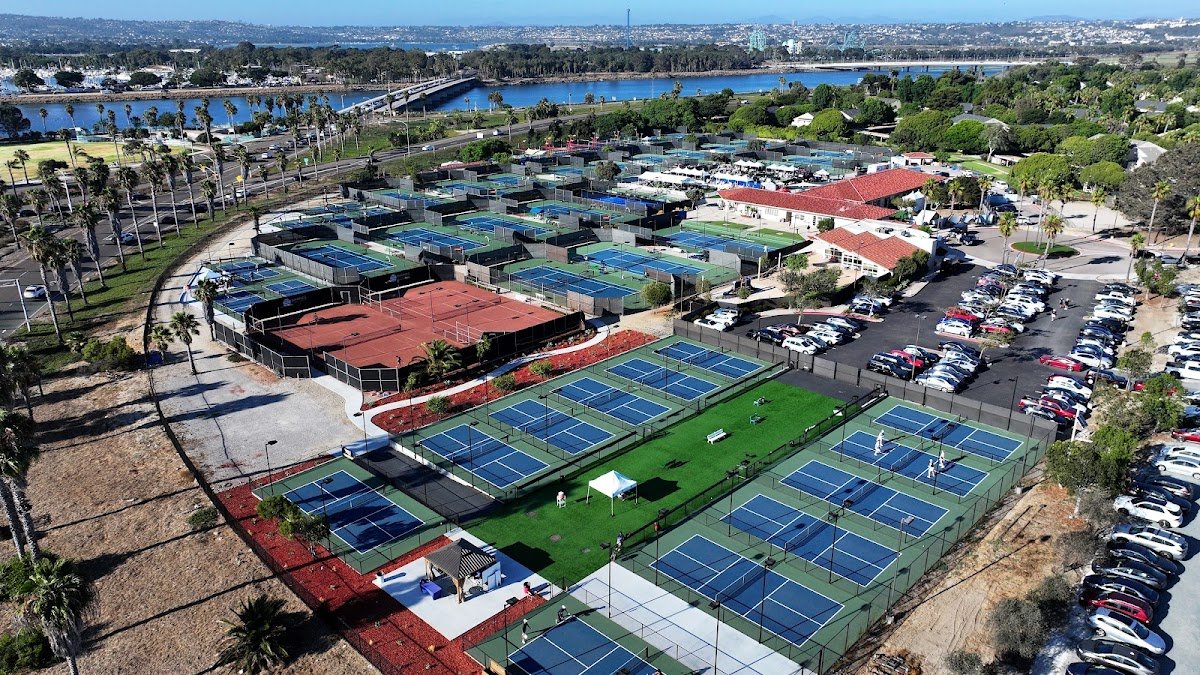 Barnes Tennis Center – pickleball court in San Diego