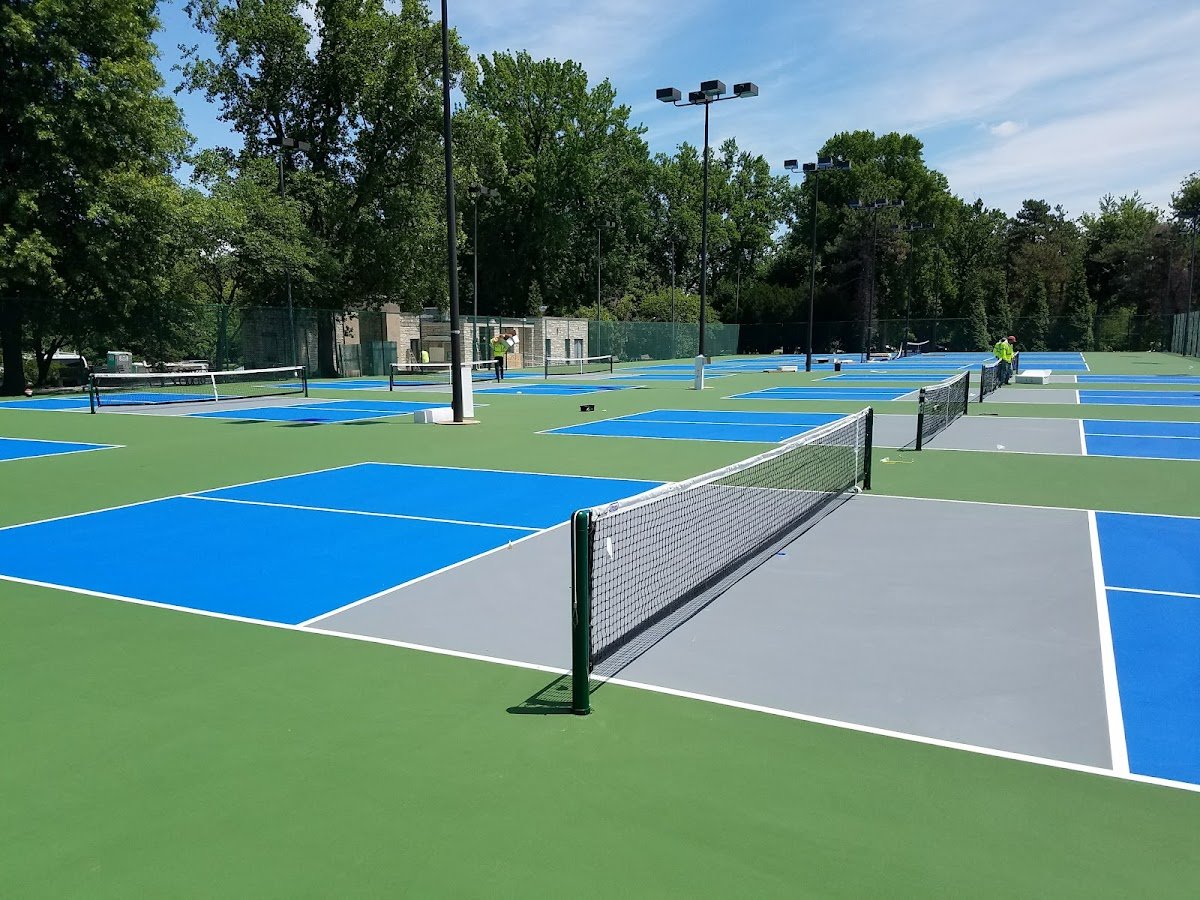 Henry Shaw Memorial Tennis Courts at Tower Grove Park