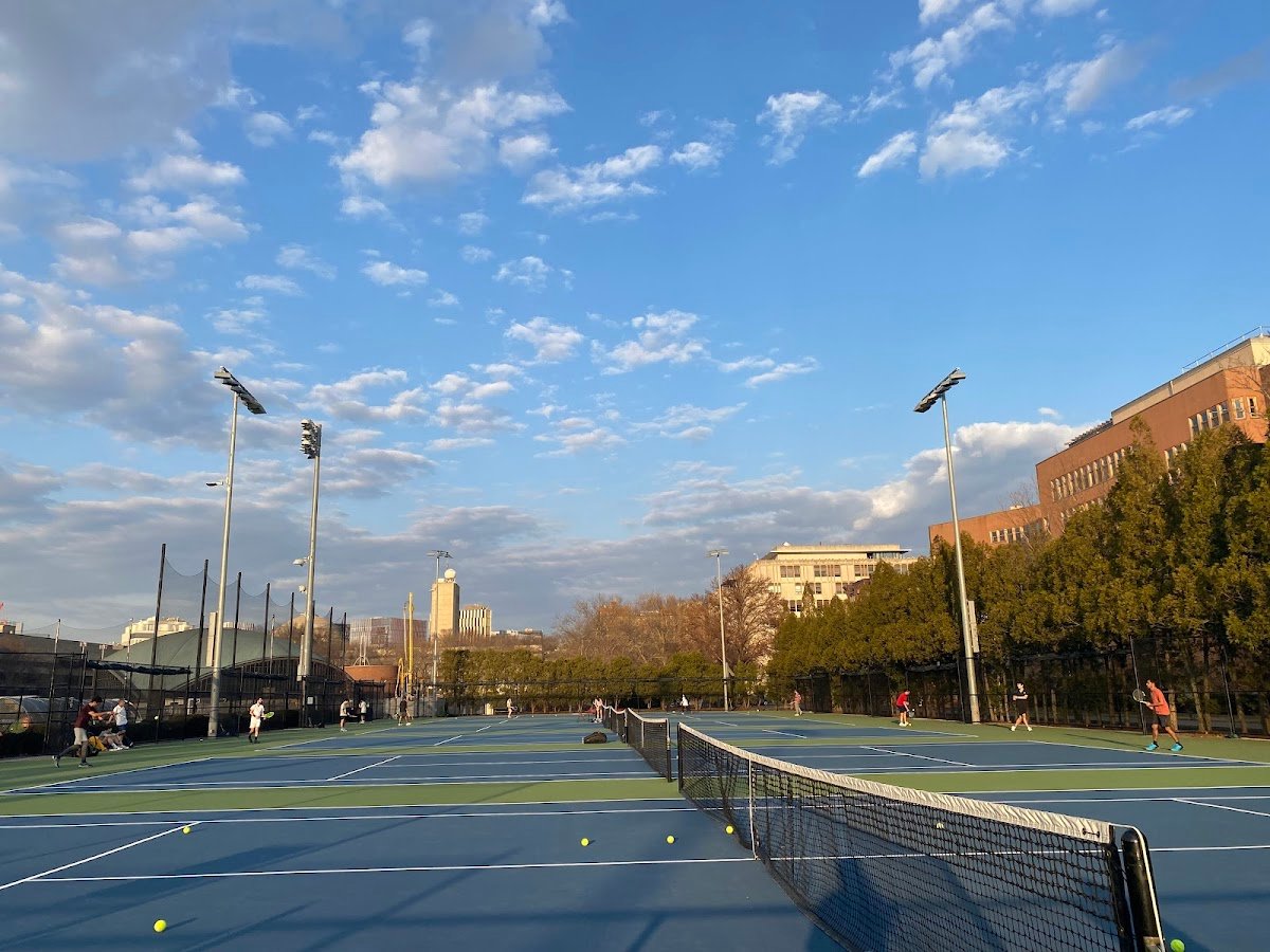 duPont Tennis Courts and J.B. Carr Tennis Bubble