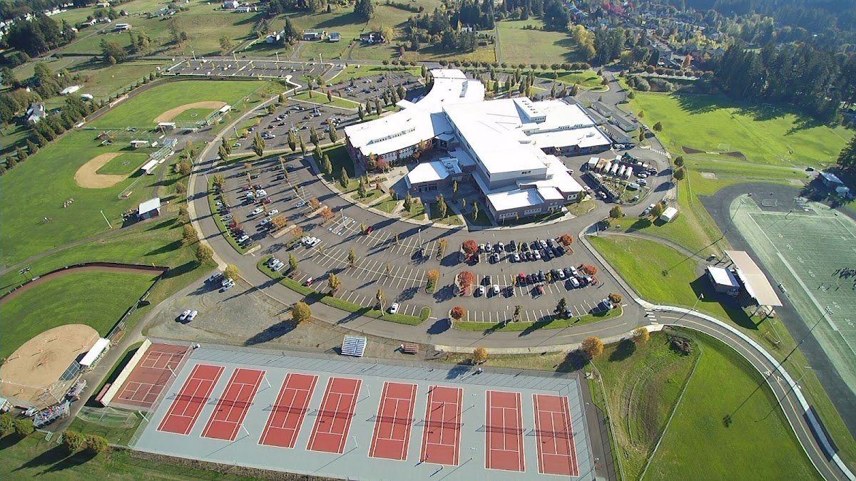 Camas High School (Tennis Court)