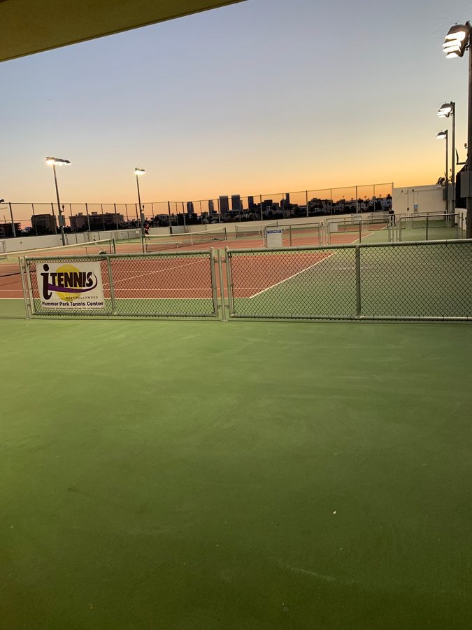 West Hollywood Park Tennis & Pickleball Courts