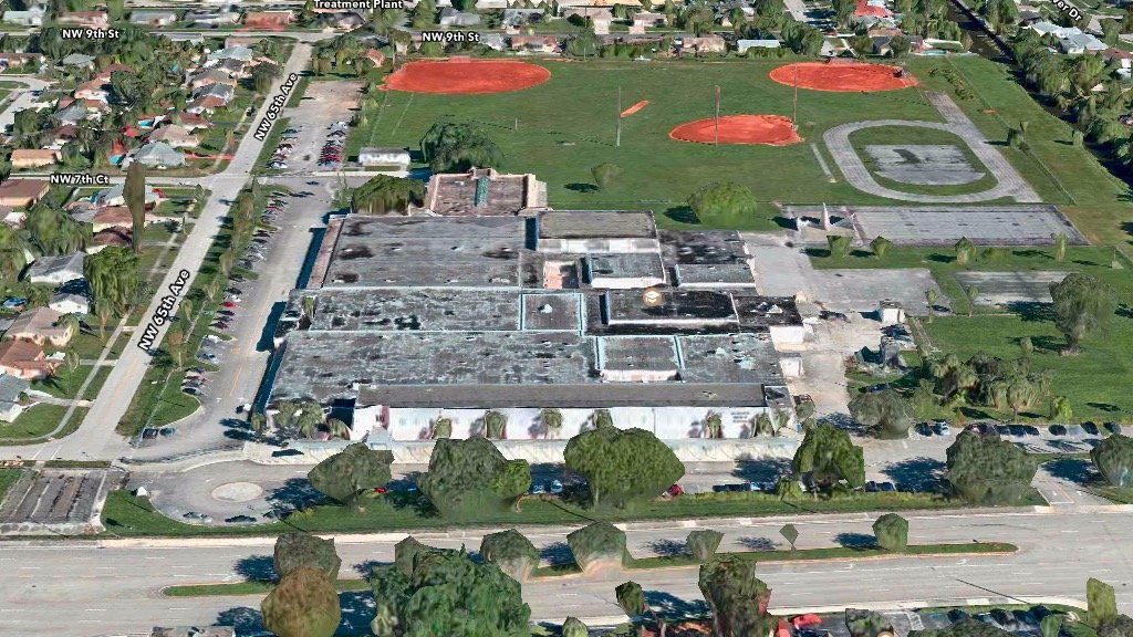 Margate Middle School Tennis Courts (Tennis Court)