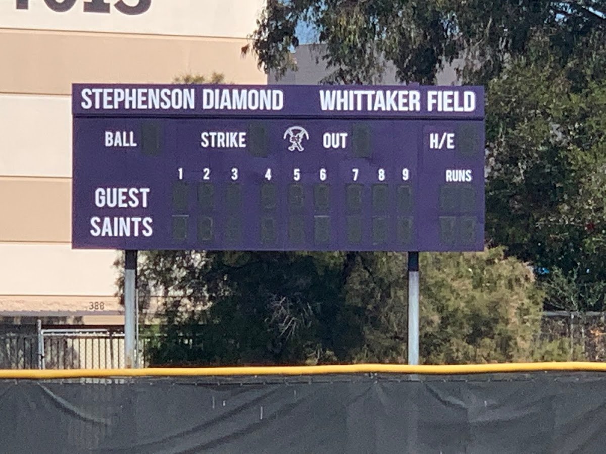 Saints Baseball Home Field (Whittaker Field)